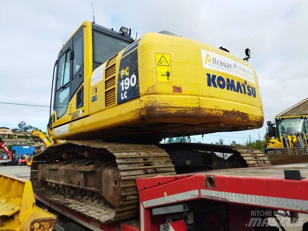 Komatsu PC190LC-8 Bandgrävare