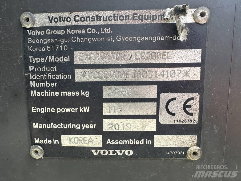 Volvo EC 200 EL Bandgrävare