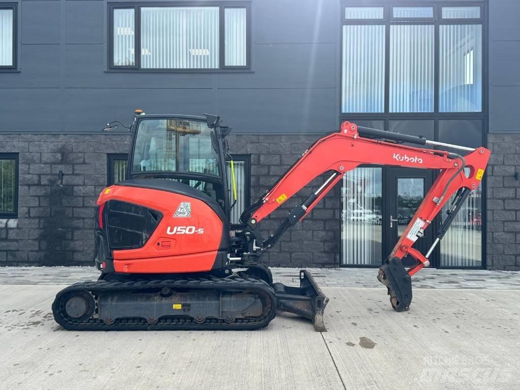 Kubota U 50-5 Minigrävare < 7t