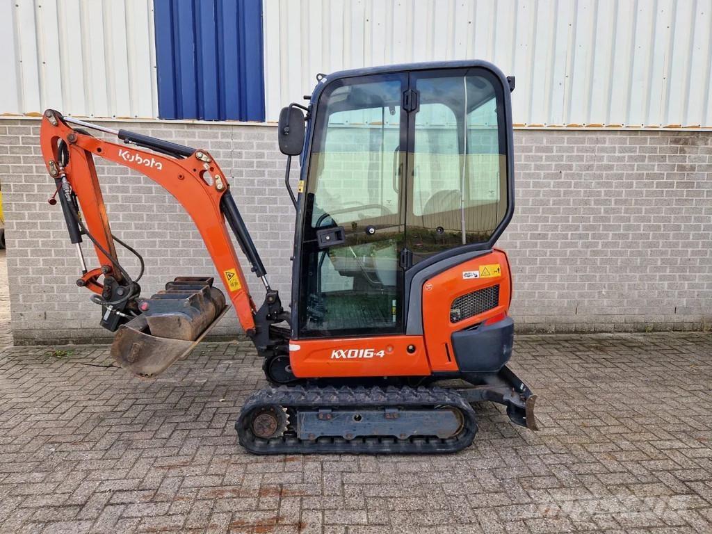 Kubota KX016-4 Minigrävare < 7t