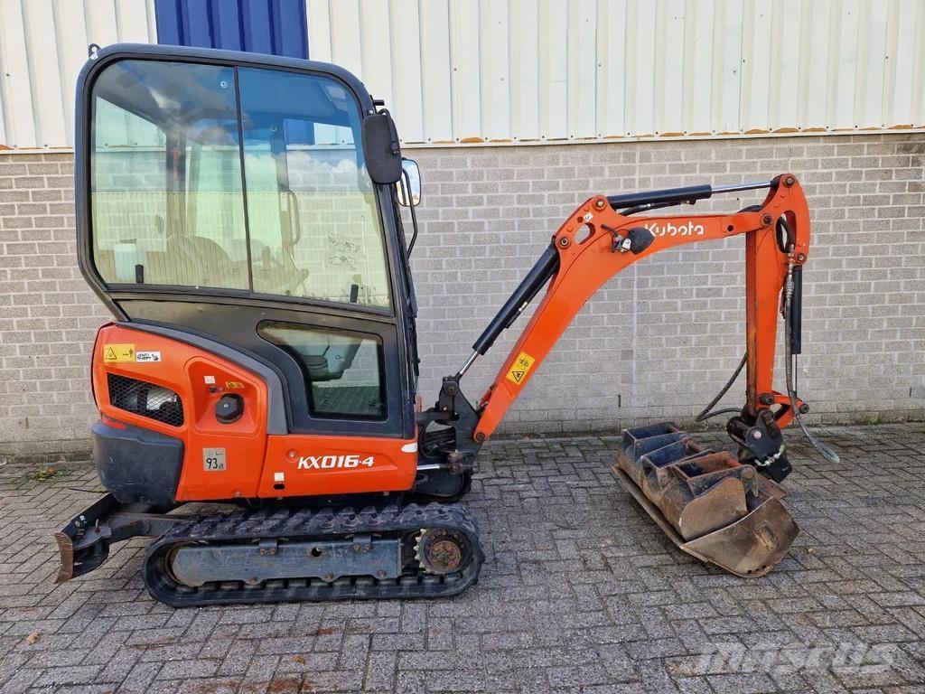 Kubota KX016-4 Minigrävare < 7t