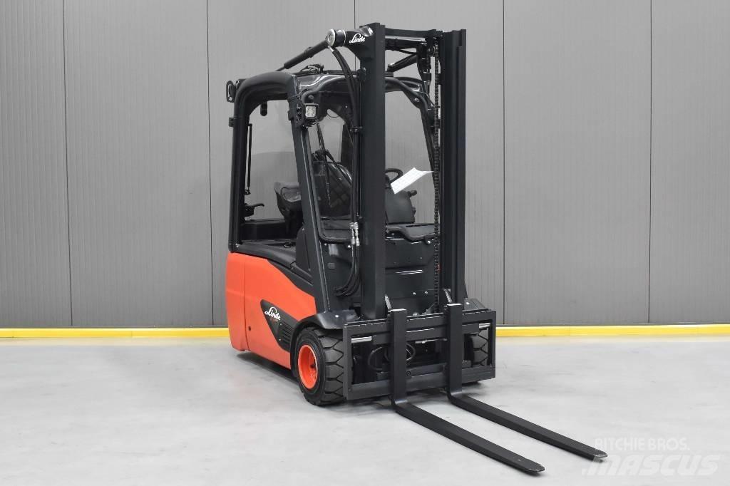 Linde E 18-02 Elmotviktstruckar