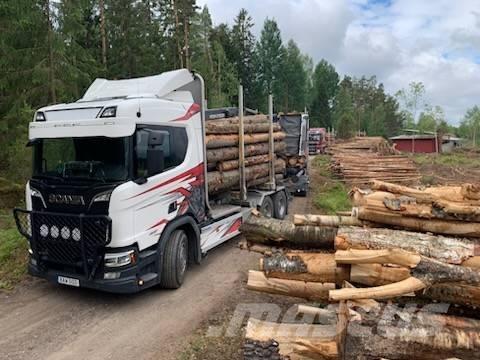 Scania R580B6X4NB Timmerbilar