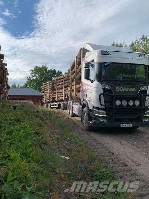 Scania R580B6X4NB Timmerbilar