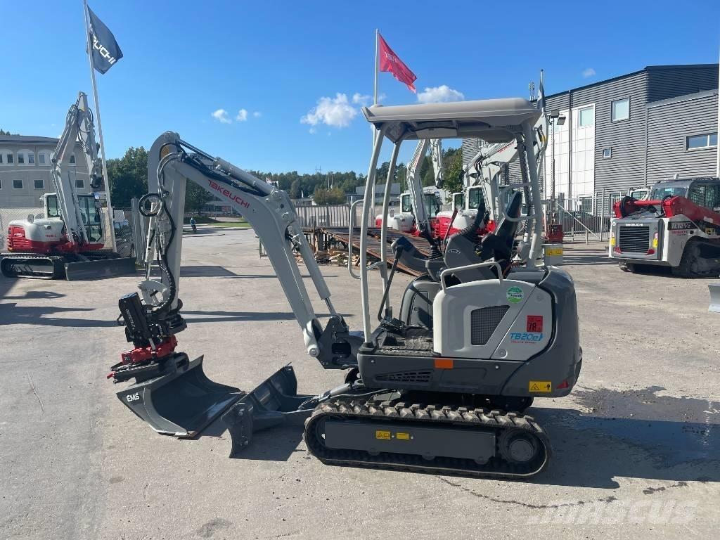 Takeuchi TB 20 E Minigrävare < 7t