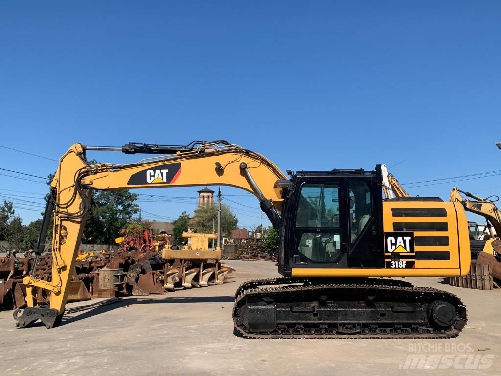 CAT 318F Bandgrävare