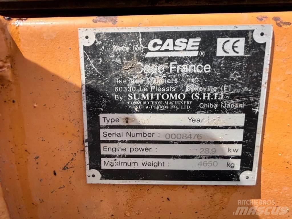 CASE 50 Minigrävare < 7t