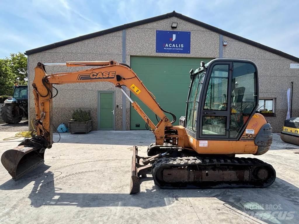 CASE 50 Minigrävare < 7t