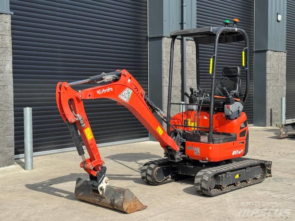 Kubota U 17-3a Minigrävare < 7t