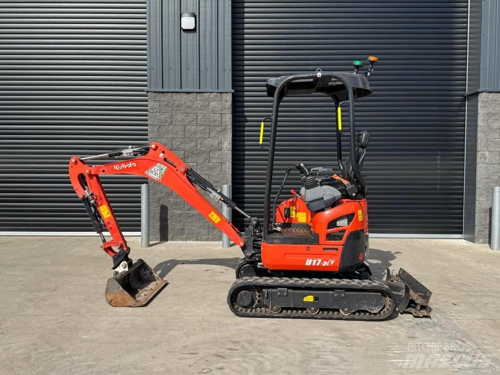 Kubota U 17-3a Minigrävare < 7t