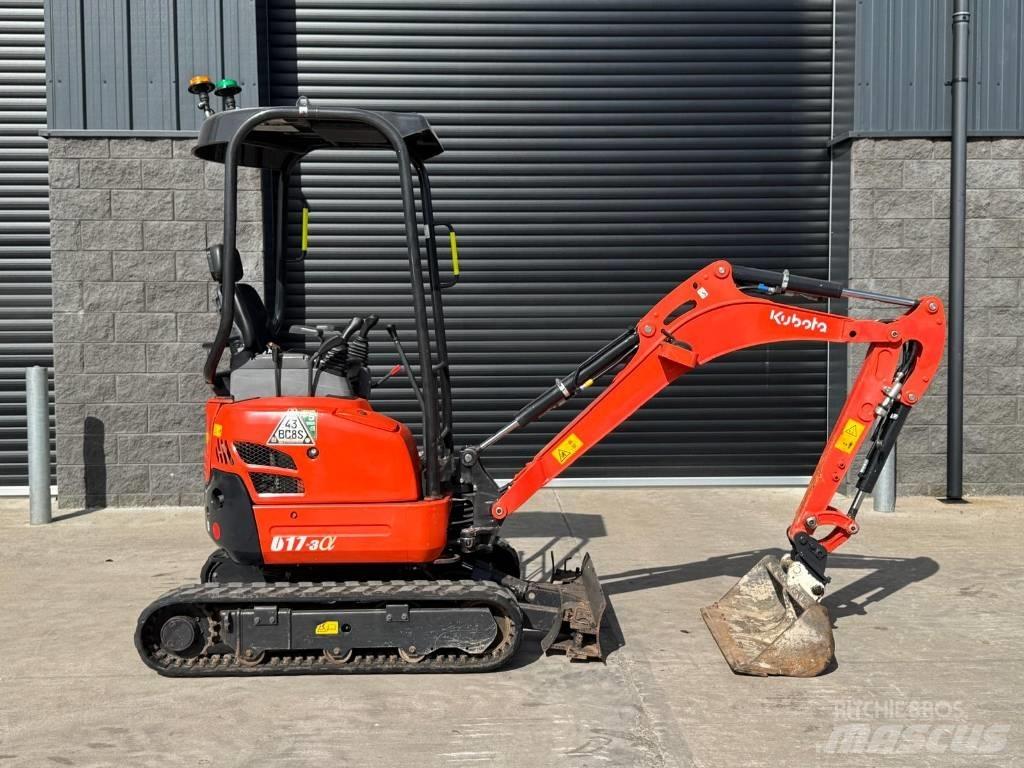 Kubota U 17-3a Minigrävare < 7t