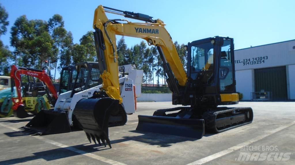 Yanmar Vio 50-6A Minigrävare < 7t