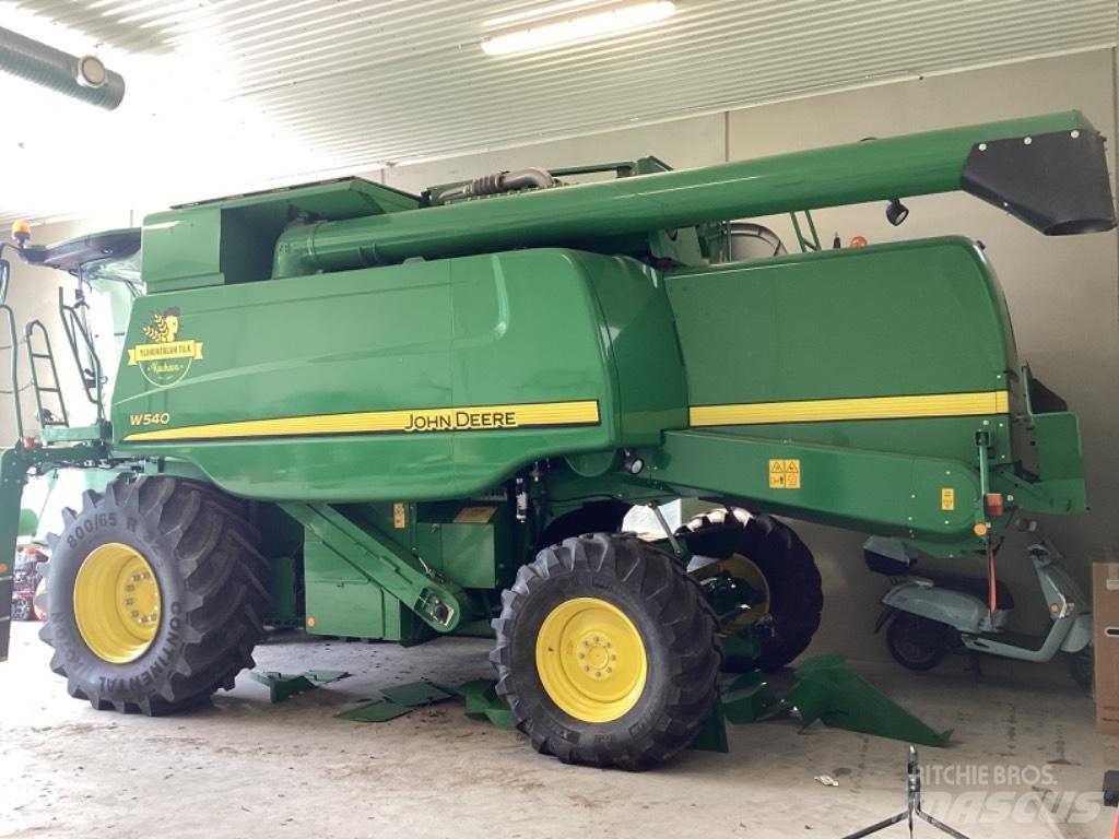 John Deere W540+618R Skördetröskor