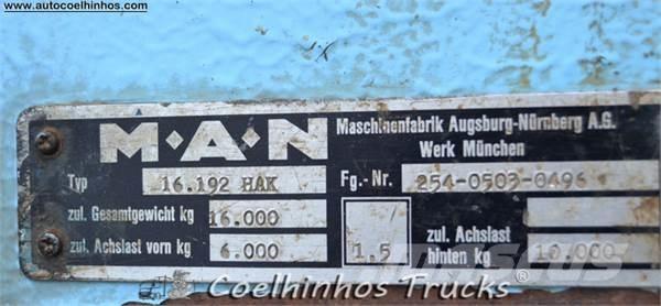 MAN 16.192 HAK Flakbilar