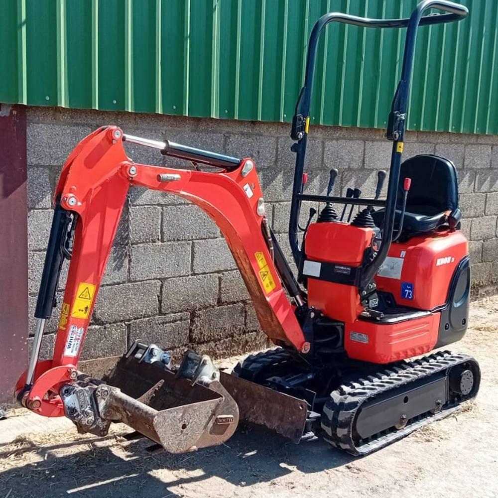 Kubota K 008-3 Minigrävare < 7t