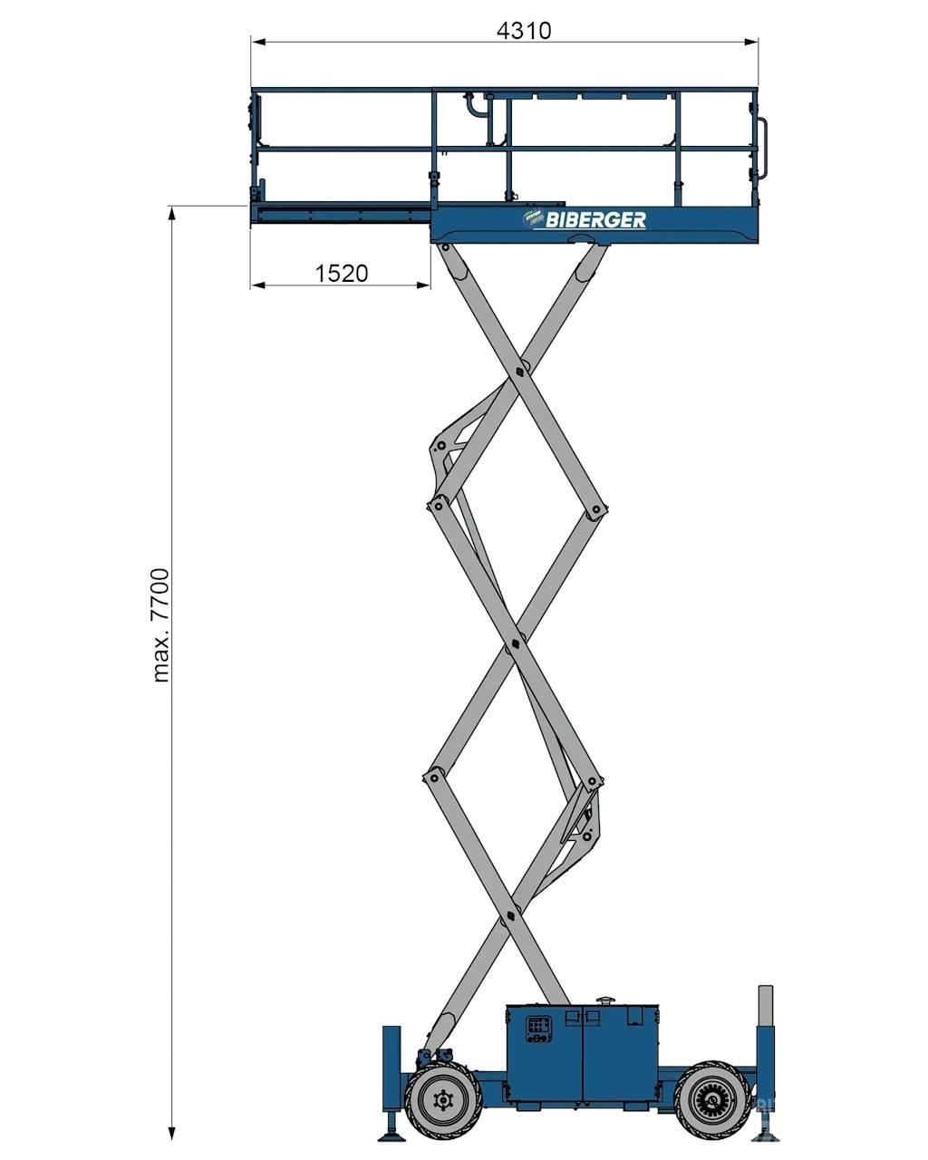 Genie GS 2669 RT Saxliftar