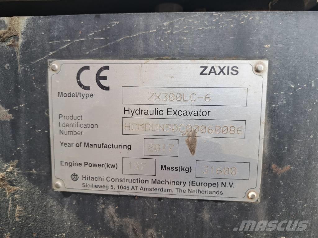 Hitachi ZX 300 LC-6 Bandgrävare