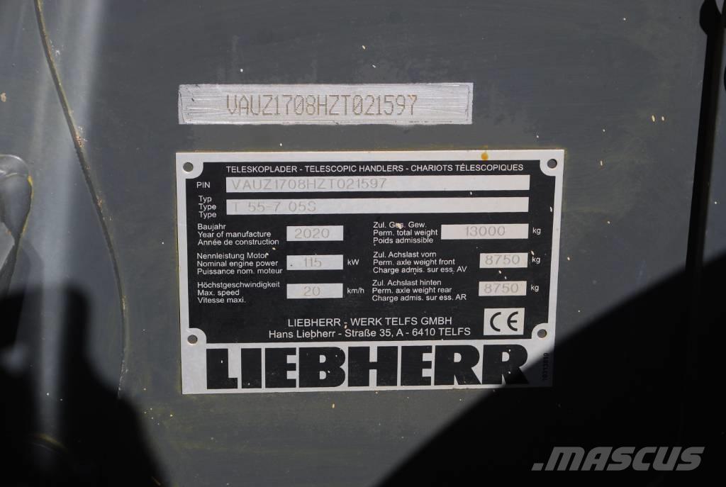 Liebherr T 55-7s Teleskoplastare