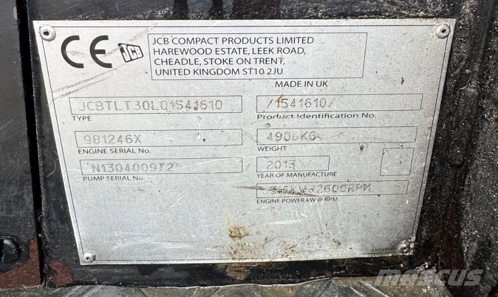 JCB 30 D Övriga motviktstruckar