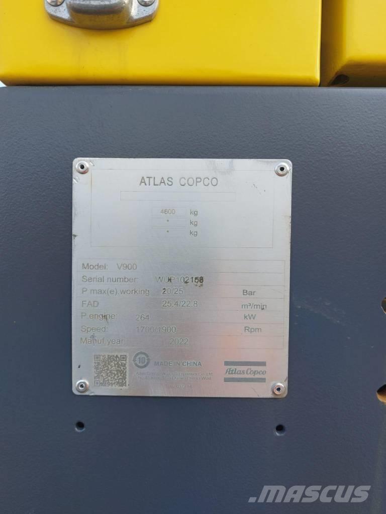 Atlas Copco V900 Kompressorer