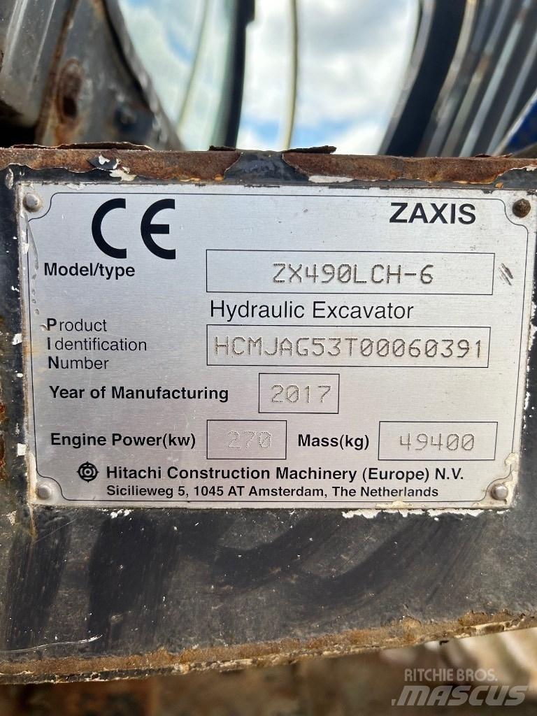 Hitachi 490 LCH-6 Bandgrävare