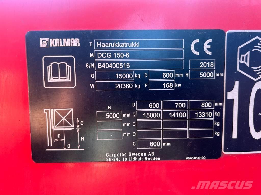 Kalmar DCG150-6 Dieselmotviktstruckar