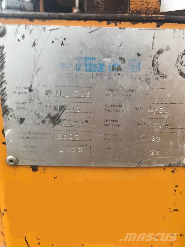 Comacchio MC 400 Gruvutrustning