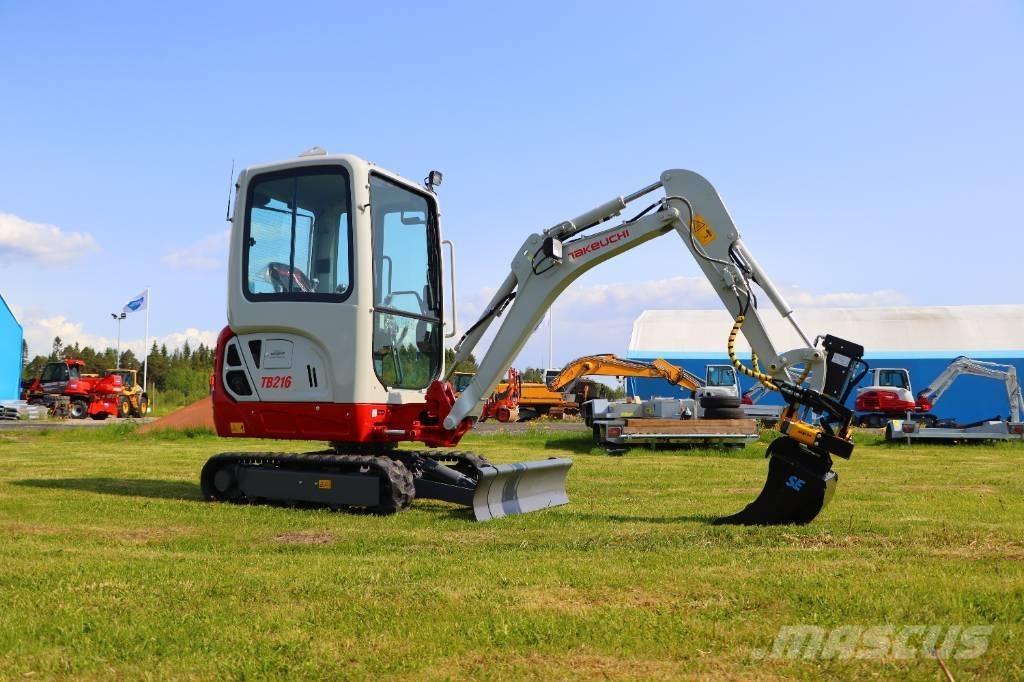 Takeuchi TB216 Minigrävare < 7t