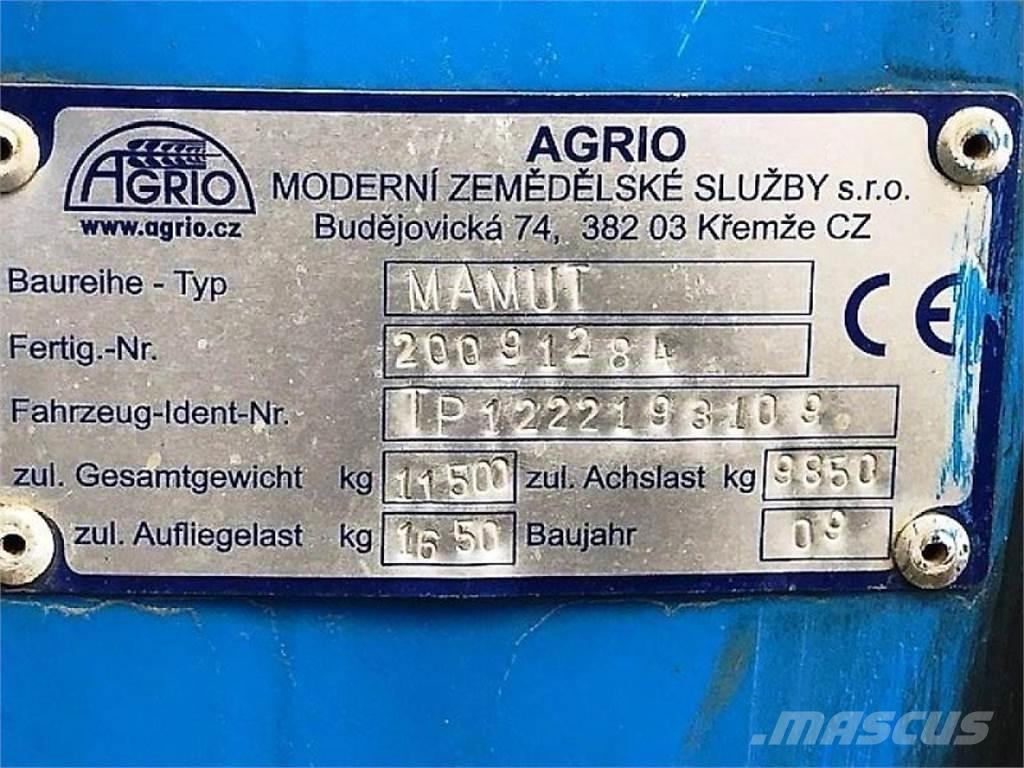 Agrio MAMUT 6036 Dragna sprutor