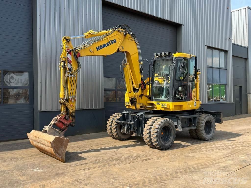 Komatsu PW118MR-11 Hjulgrävare