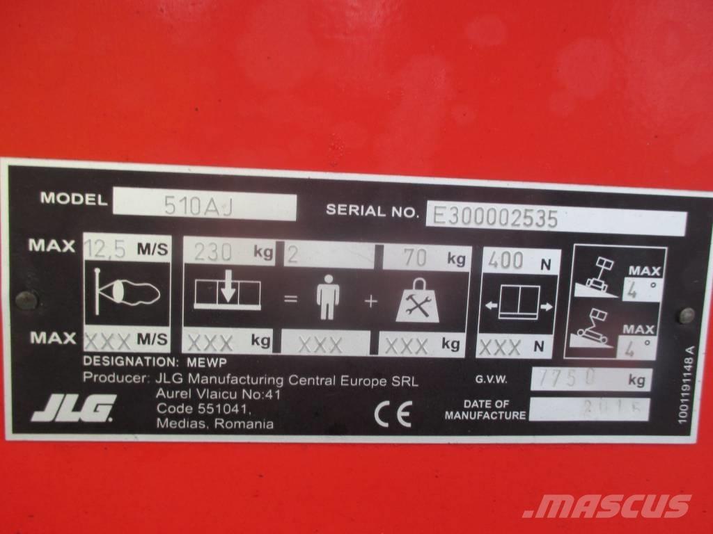 JLG 510 AJ Bomliftar