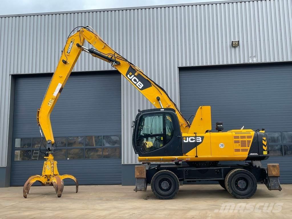 JCB JS200W Avfalls / industri hantering