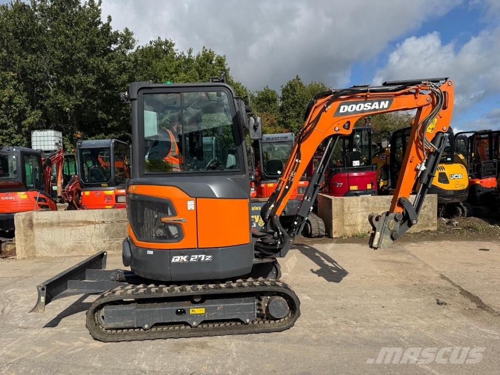 Doosan DX27Z-7 Minigrävare < 7t