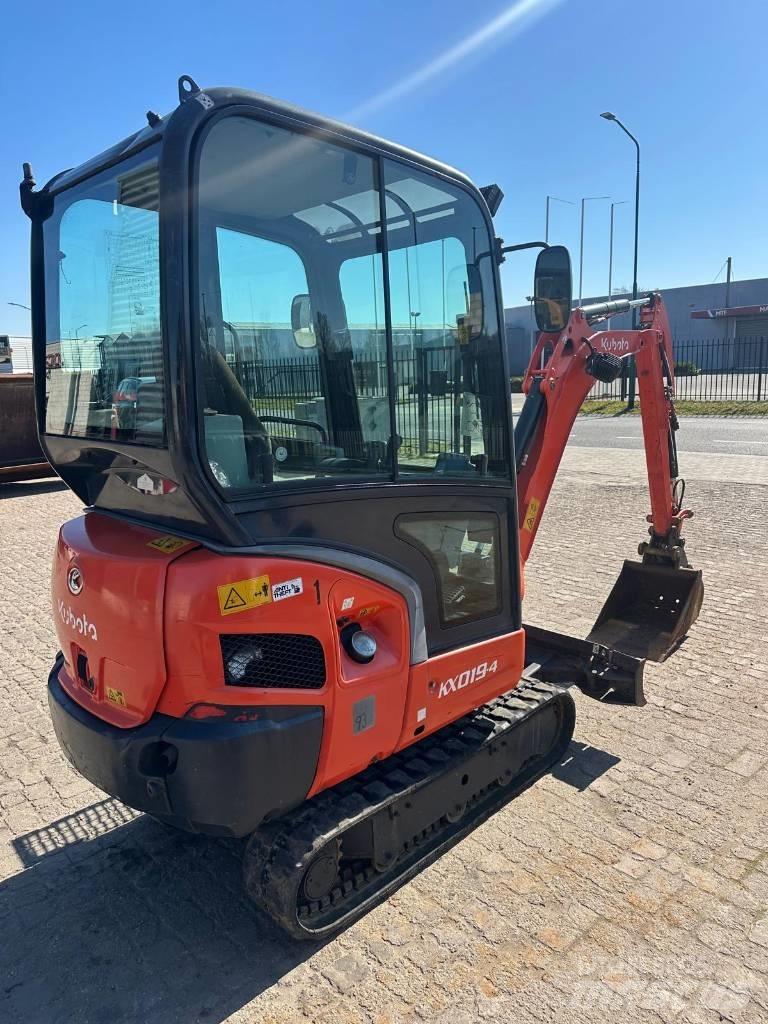 Kubota KX 019-4 Minigrävare < 7t