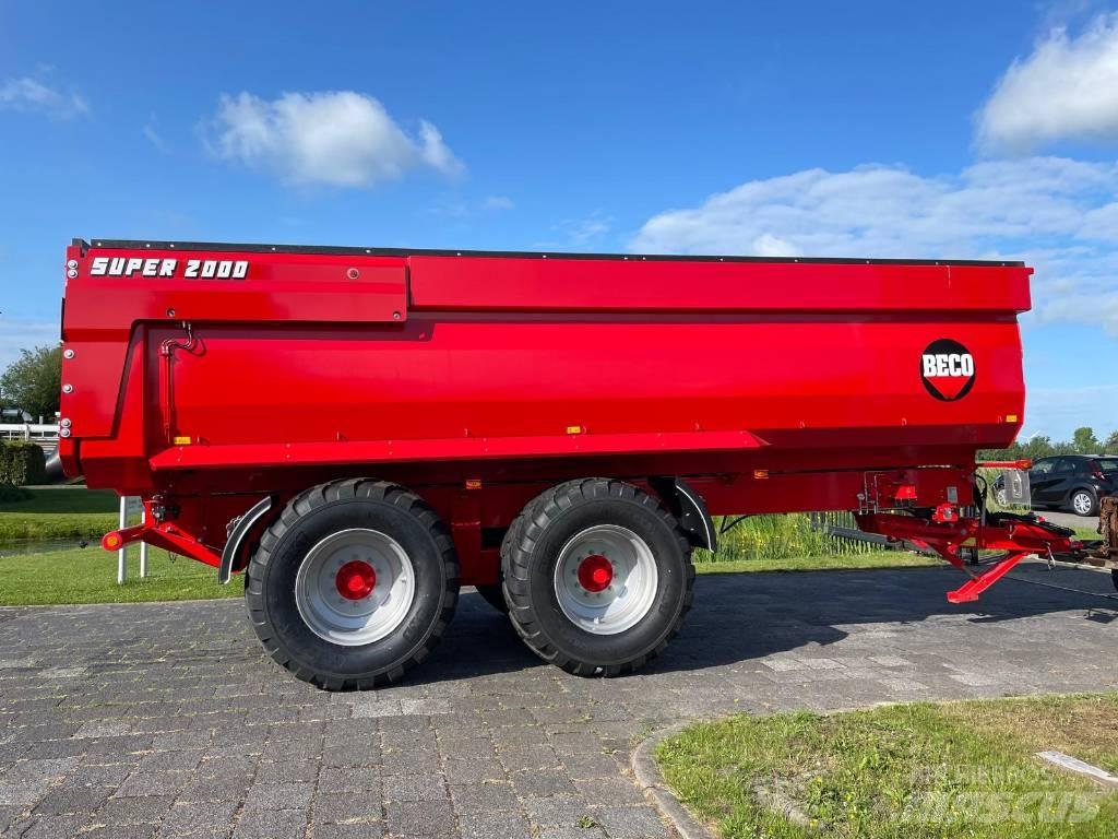 Beco Super 2000 Tippvagnar
