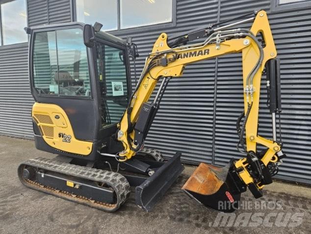 Yanmar sv22 Minigrävare < 7t