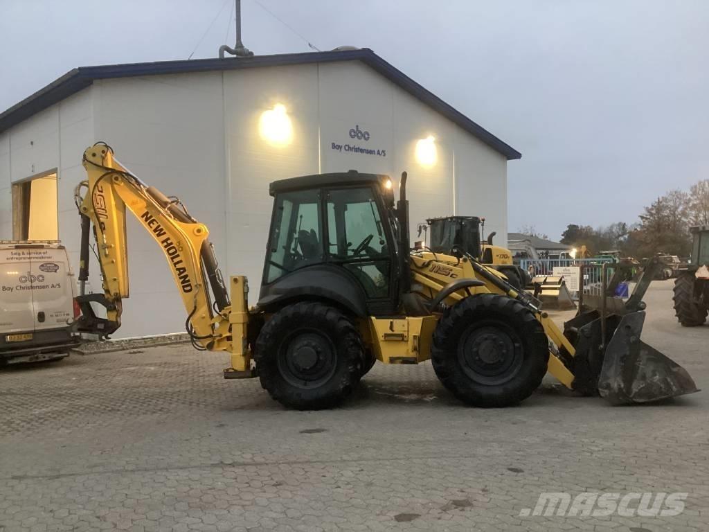 New Holland B 115 C Grävlastare
