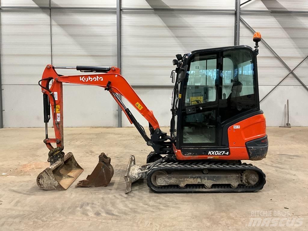 Kubota KX 027-4 Minigrävare < 7t