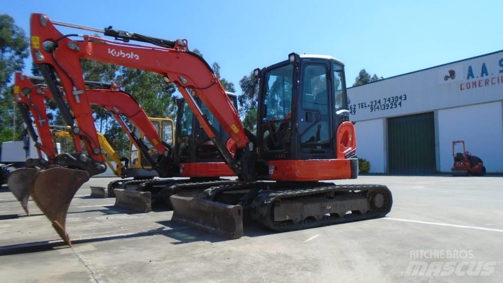Kubota U 48-4 Minigrävare < 7t