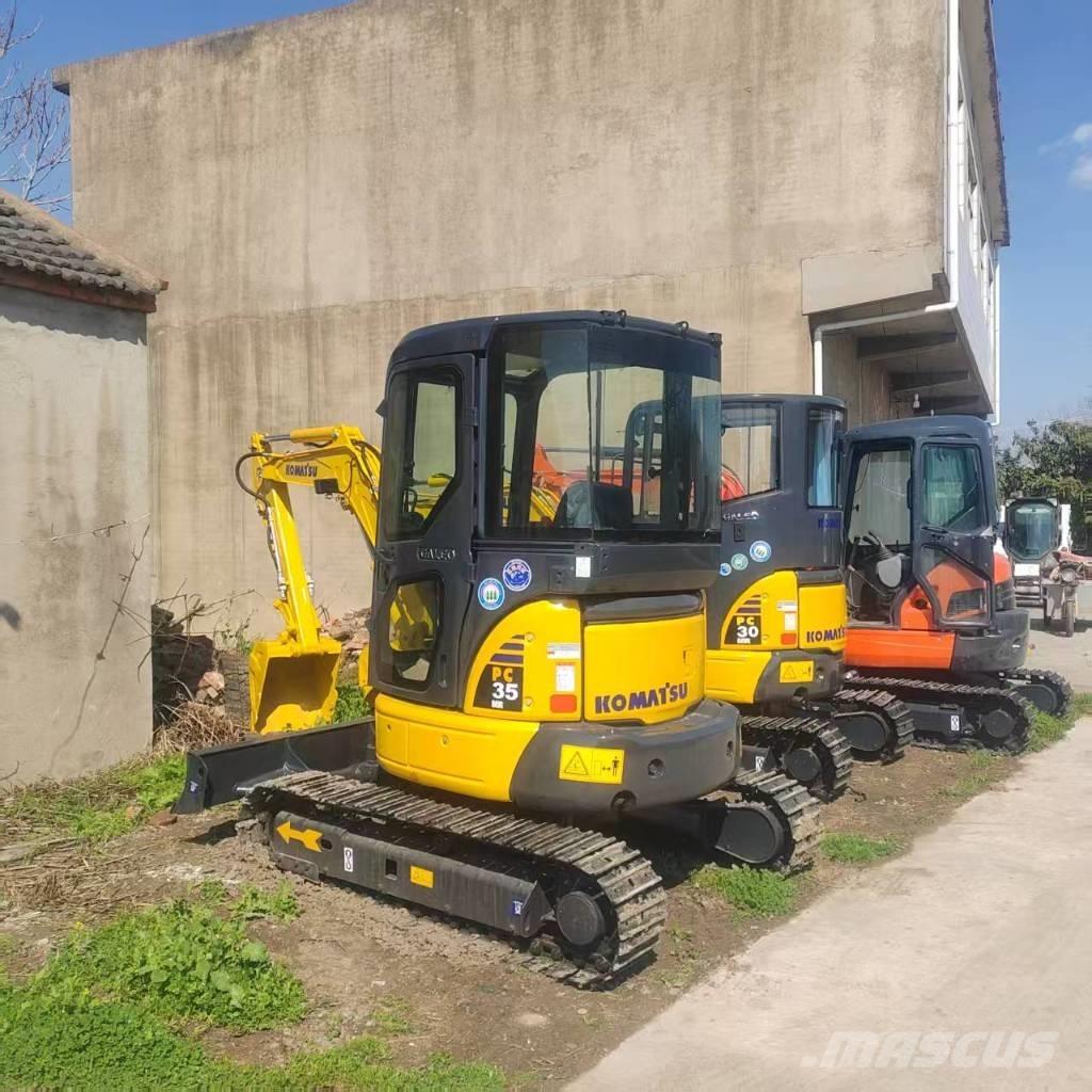 Komatsu PC 35 Bandgrävare