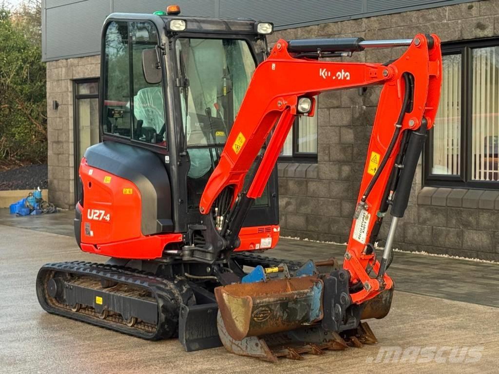 Kubota U 27-4 Minigrävare < 7t