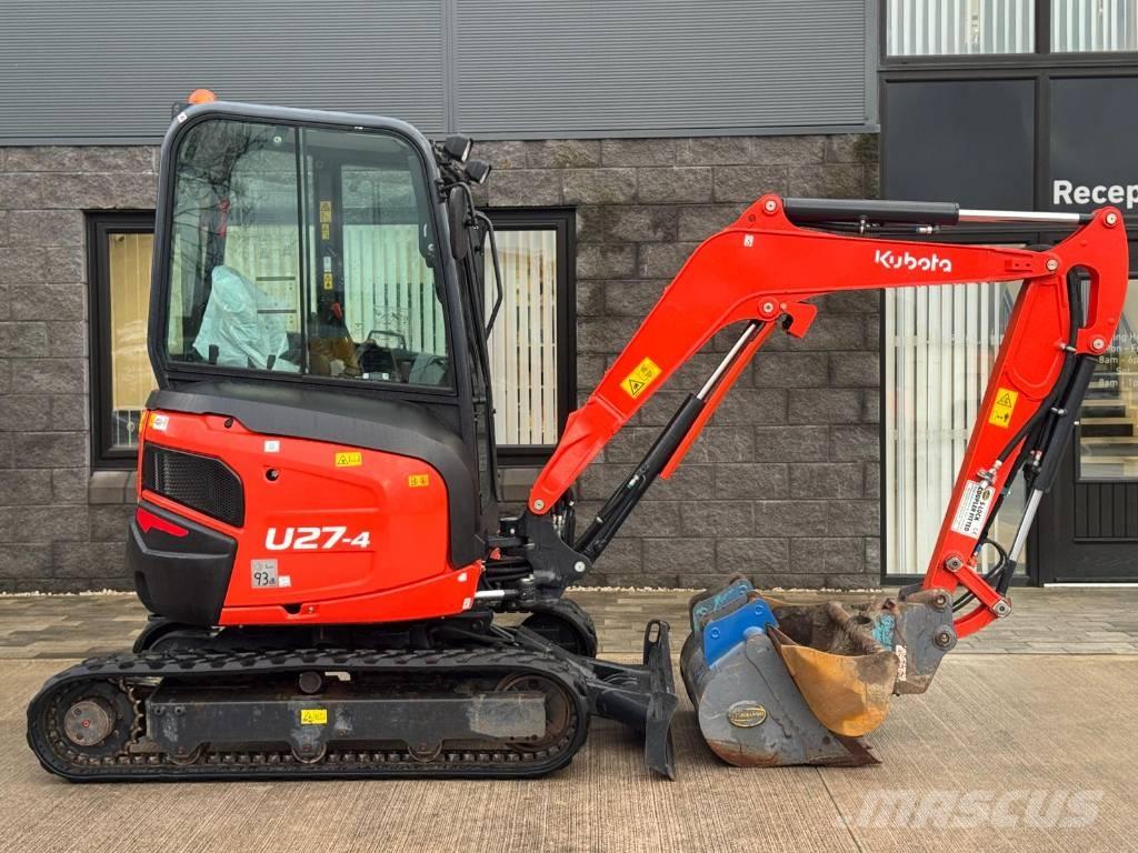 Kubota U 27-4 Minigrävare < 7t