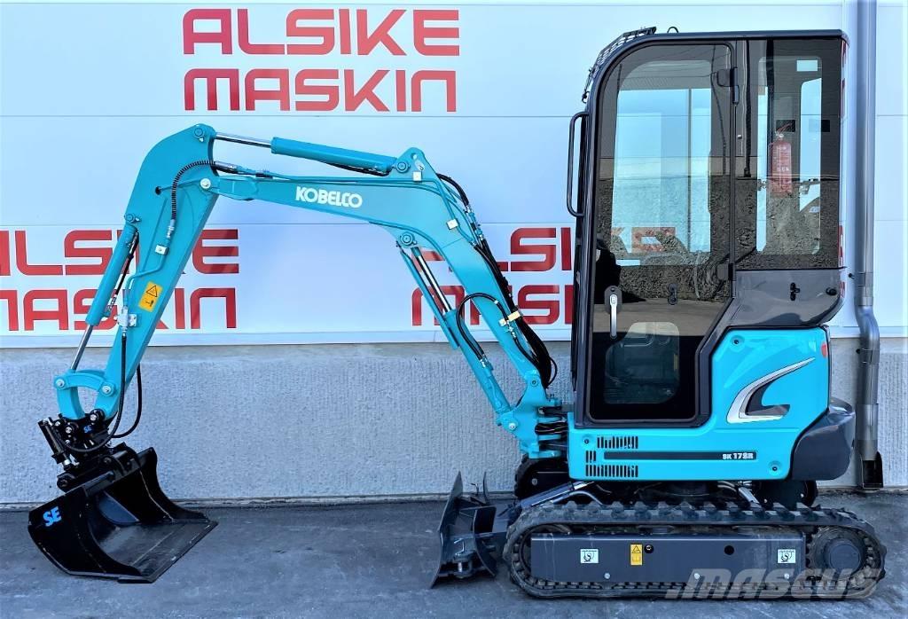 Kobelco SK 17 SR Minigrävare < 7t