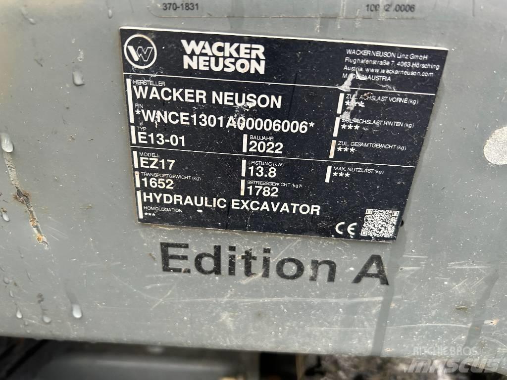 Wacker Neuson EZ17 Bandgrävare
