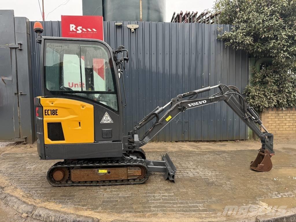 Volvo EC18E Minigrävare < 7t