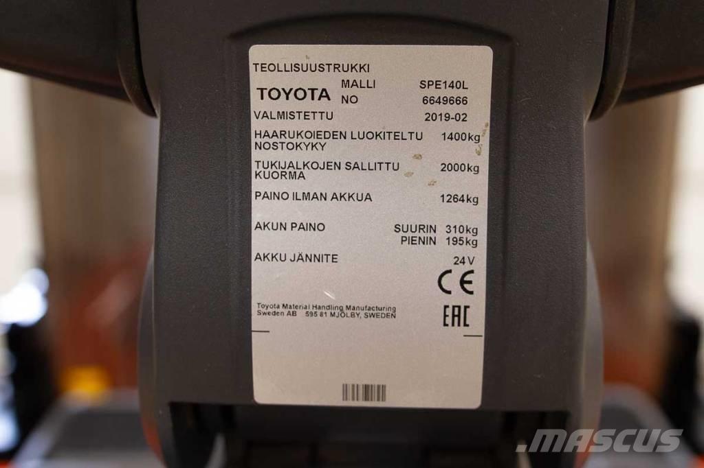 Toyota SPE 140 L Staplare