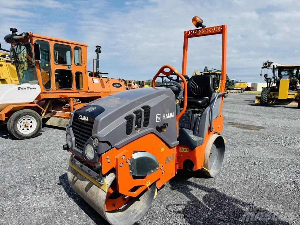 Hamm HD 8 VV Tvåvalsvältar