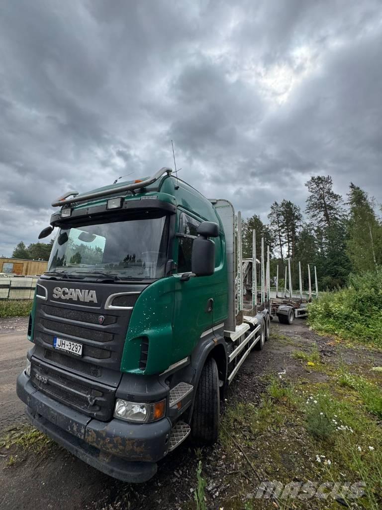 Scania R 500 Timmerbilar