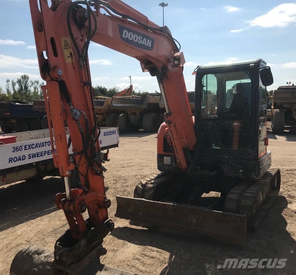 Doosan DX 60 R Minigrävare < 7t