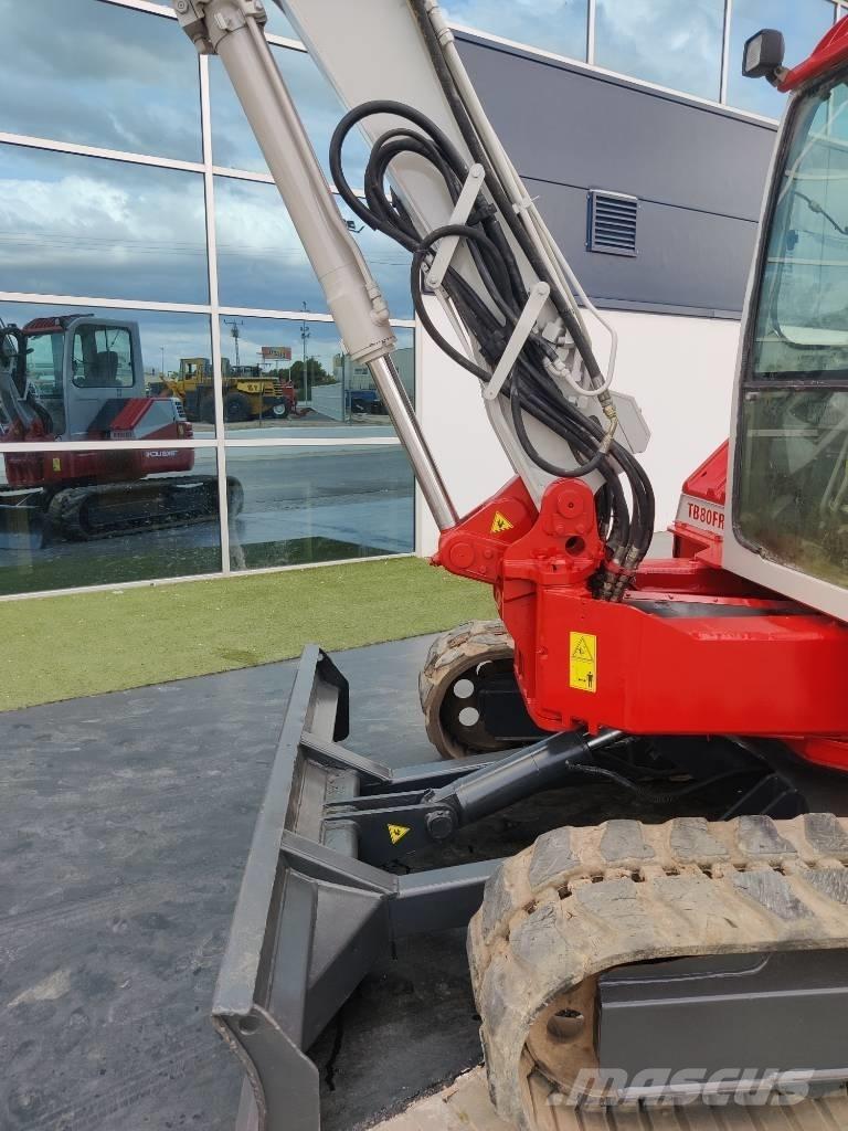Takeuchi TB 80 FR Midigrävmaskiner 7t - 12t